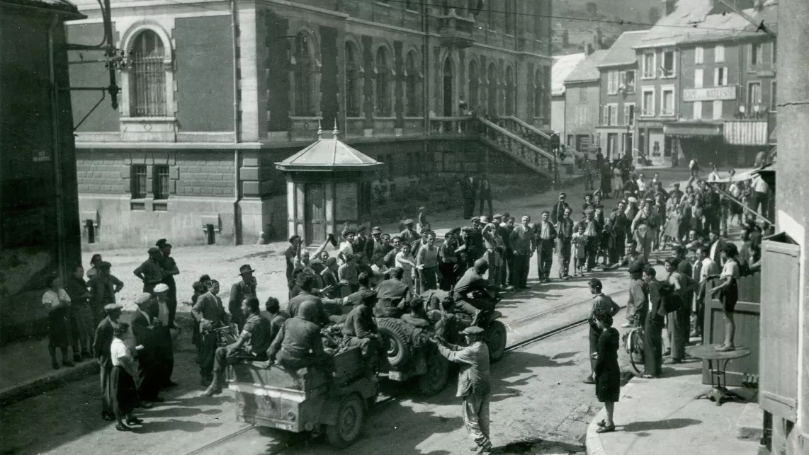 La Mure le 22 août 1944. Coll. Musée Matheysin - Ville de La Mure